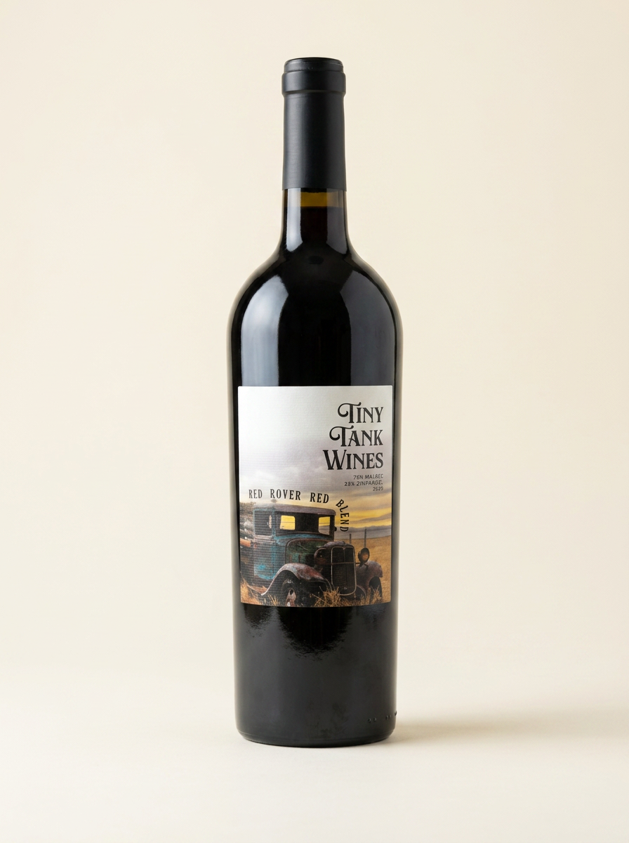 2021 Red Rover Red Blend bottle